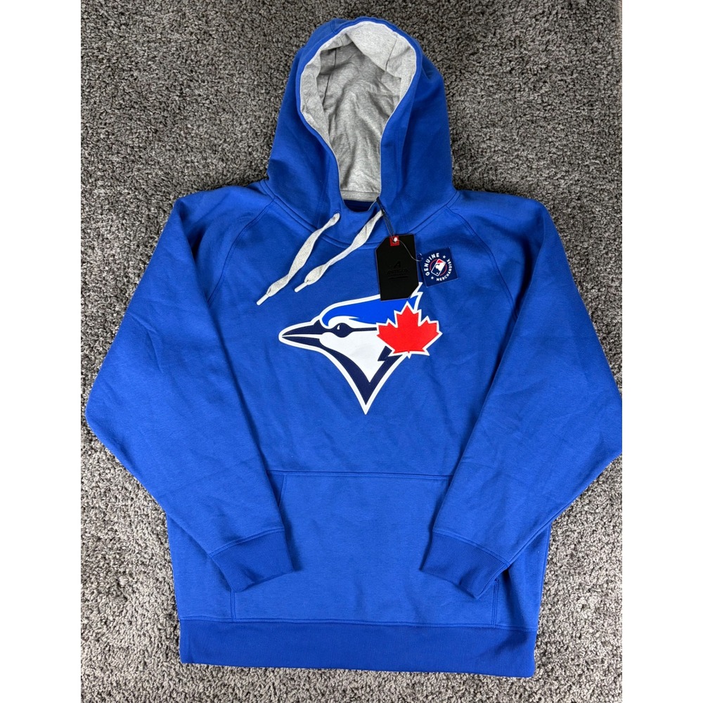 Antigua Toronto Blue Jays MLB Victory Hoodie Dark Royal Blue Mens XL 101182